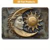Metal Poster Pike Fish Art Fishing Store Wall Decor 20x30cm 2D Flat Metal Sign