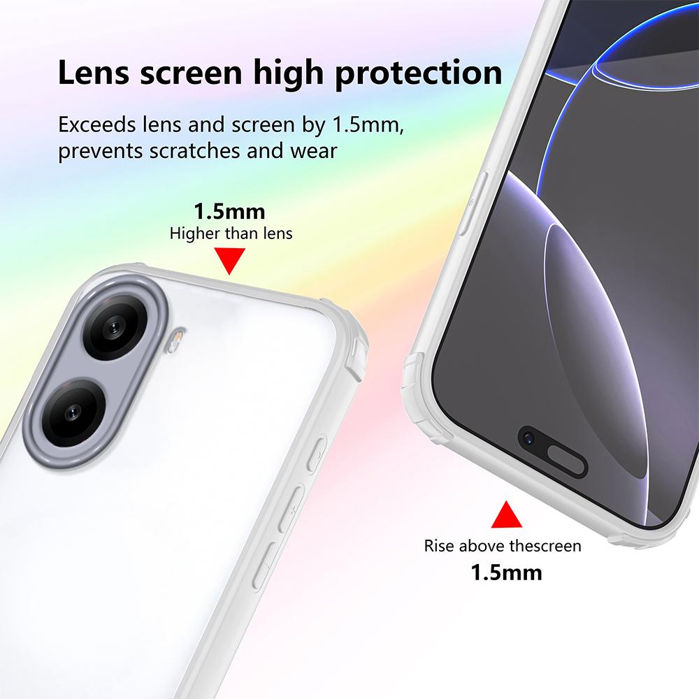 For Xiaomi Redmi Turbo 4 5G/Poco X7 Pro 5G Case Reinforced Corner Shockproof TPU + Acrylic Phone Cover