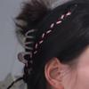 Clip Twist Braided Hair Rope Fashion Hanging Ear-Dye Wig Boxing Braid Hair Pieces  Girls