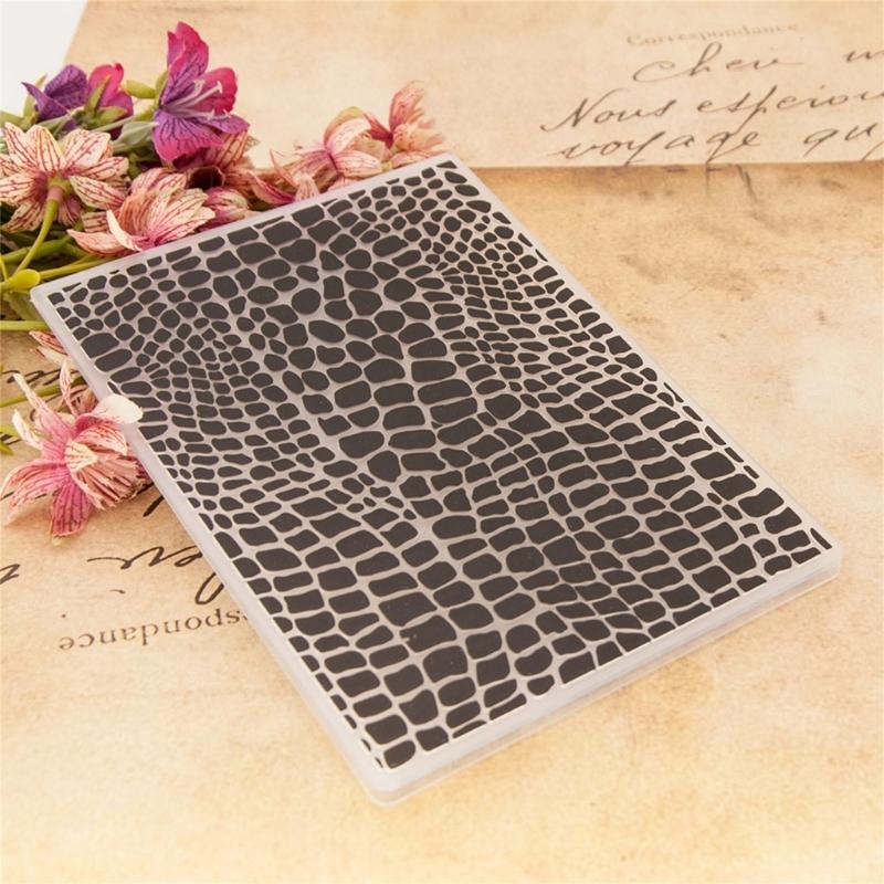 Plastic Embossing Template for Card Making and Decoration With Reusable Sturdy Designs