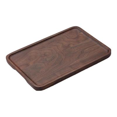 Qiannian Lianmu Black Walnut Solid Wood Serving Tray