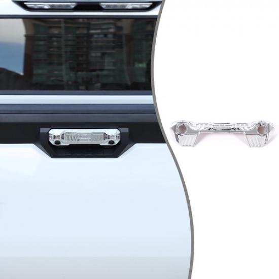 Mecha Silver ABS Tailgate Handle Cover Trim For Toyota Tundra +