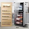 Compact Vertical Dish Drying Cabinet for Tableware and Utensils
