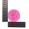Newest SKELETON HAND Fondant Cake Decorating Silicone Mould Fimo DIY Mold Tools