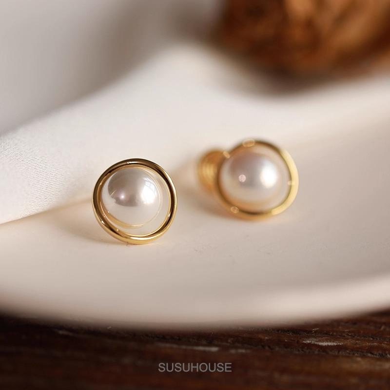 Musla Design Jewelry Cilp Earrings For Women Fashion Earrings Stud