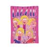Lizzie McGuire Vintage Cartoon Gestrickte Decken Samt Super Weiche Überwurfdecke für Bett Schlafzimmer Steppdecke