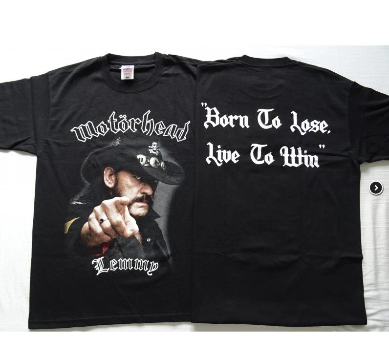 Lemmy Motörhead Tribute Born to Lose Live to Win T-Shirt L