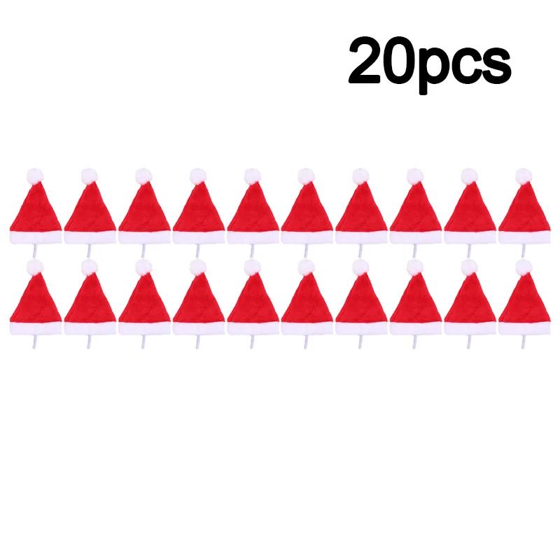 Festive Pet Santa Hat Red Soft Plush Christmas Cap for Dogs Cats Holiday Costume Accessory Cute Photo Props Christmas Decoration