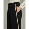 ELLE Women's High-Waisted Wide-Leg Casual Pants