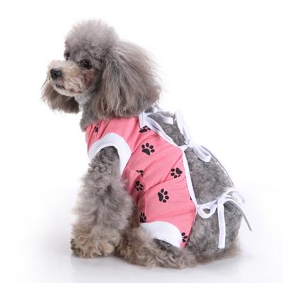 Dog Pet Sterilization Clothing Summer Thin Female Dog Anti-harassment Safety Pants Straps Anti-wound Easy To Take Off Dog Sterilization Clothing