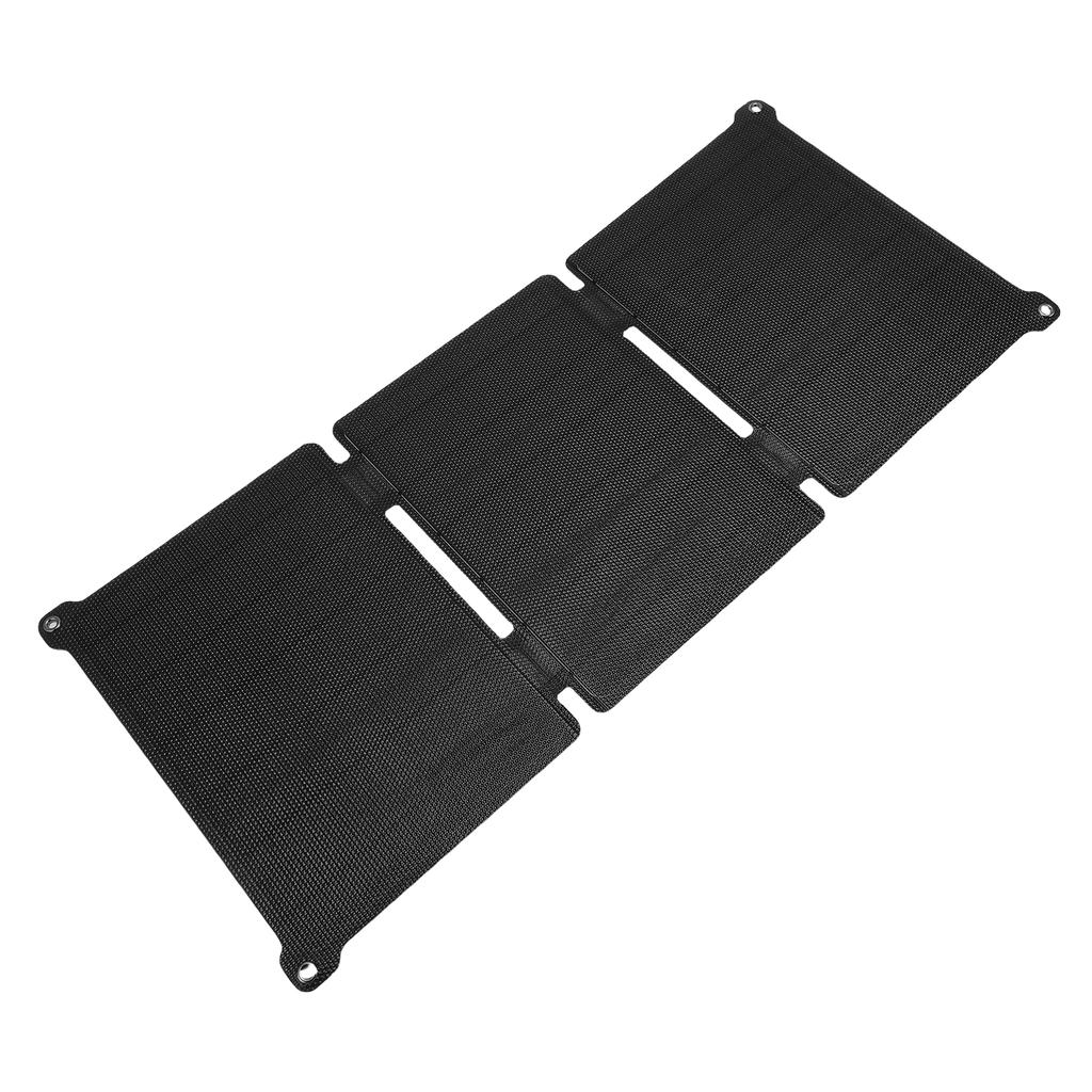 Solar Charger Foldable 30W Fast Charging ETFE Monocrystalline Silicone Solar Panel Charger for Outdoor
