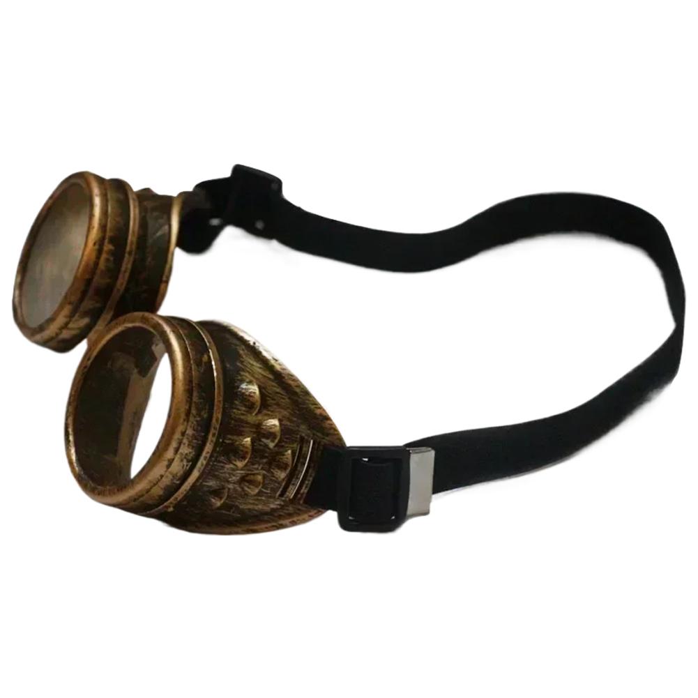 

Motorcycle Steampunk glasses Retro Gothic Protective Goggles for Driver Welding Punk Glasses Halloween Party Cosplay Decoration