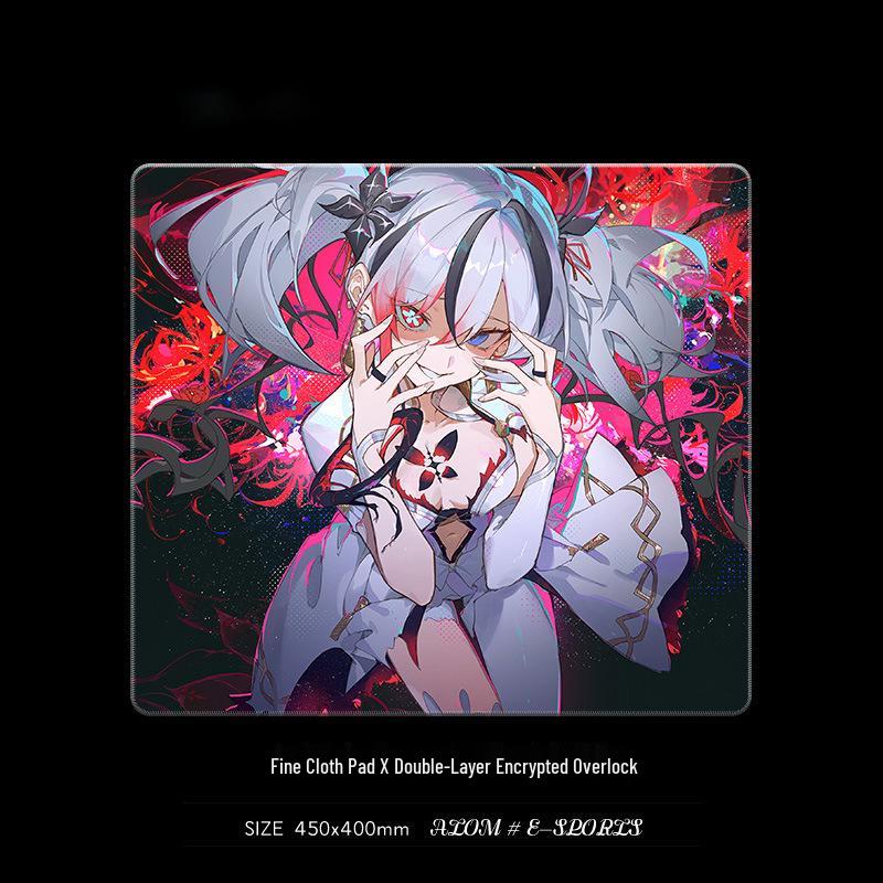 Qi Meng Anime eSports Gaming Keyboard & Mouse Pad – Professional-Grade FPS Control Surface for CS2