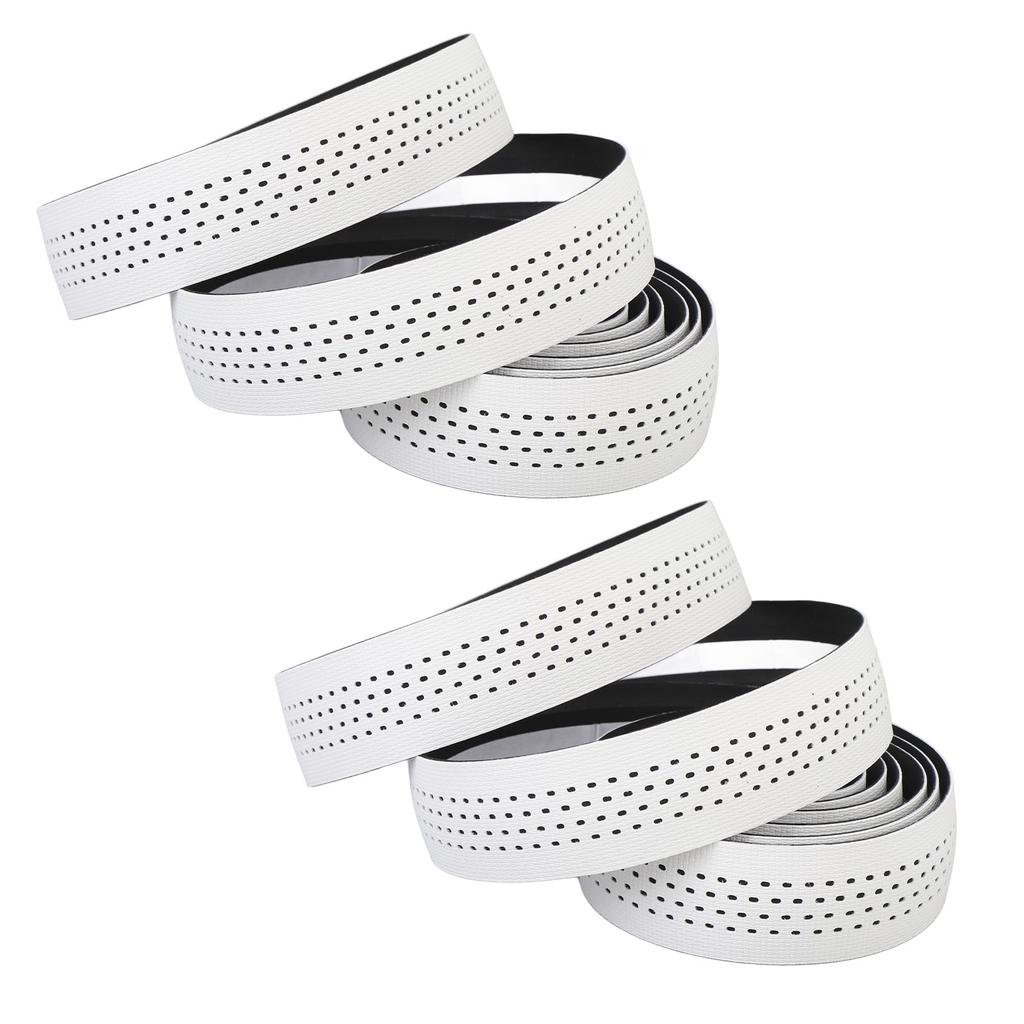 2pcs Road Cycle Handlebar Tapes Silicone Cycling Handle Wraps Anti Slip Sweat Absorbent for