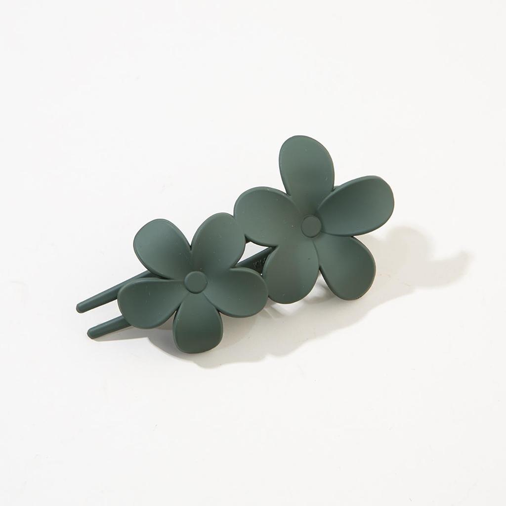 Korean Style Large Duckbill Hair Clip – Fashionable Flower Accessory for Women, Versatile Spring Updo.