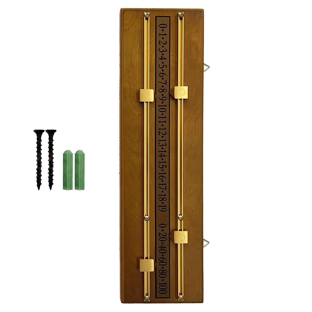 Snooker Pool Scoreboard Game Scorer Billiard Tool for Club, Billiard Scoreboard Wall Mounted Snooker Game Score Board