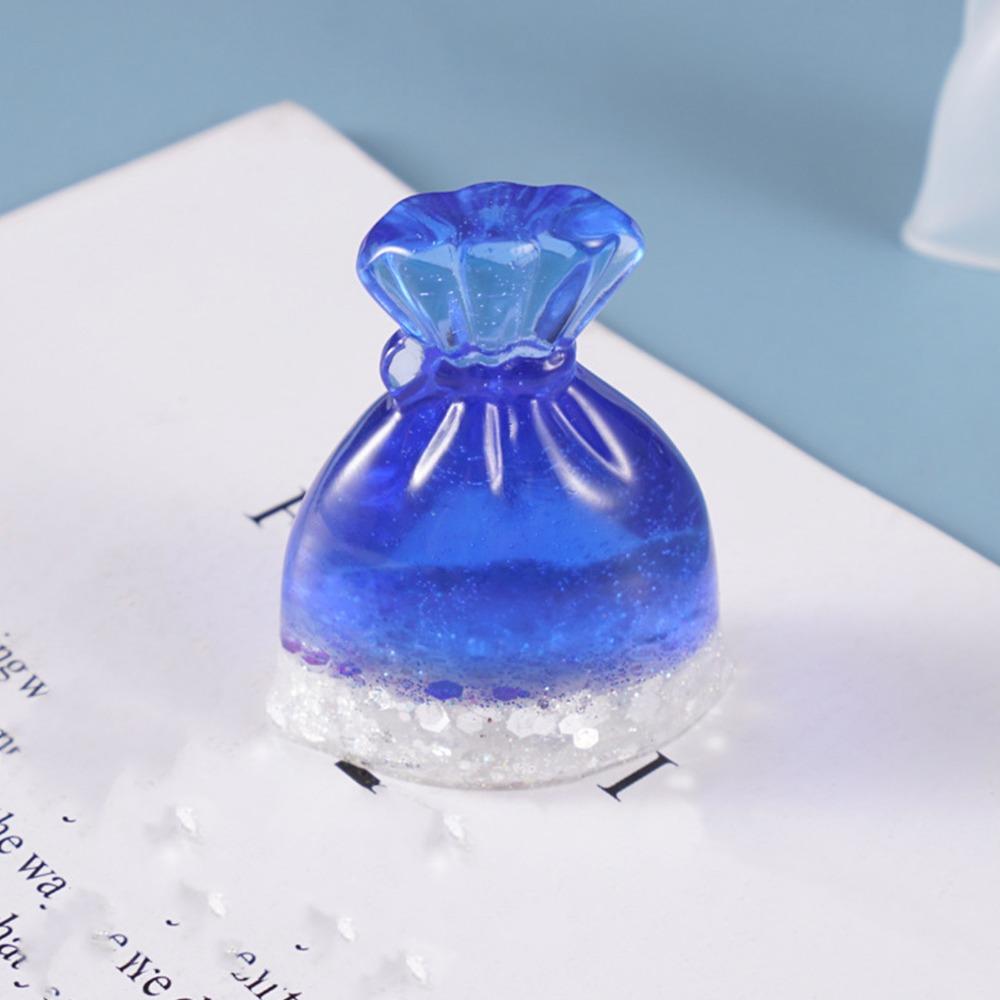 5pcs 3D Mini Bag Mould Silicone DIY Craft Mould Resin Jewelry DIY Drop Mould  Jewelry Making