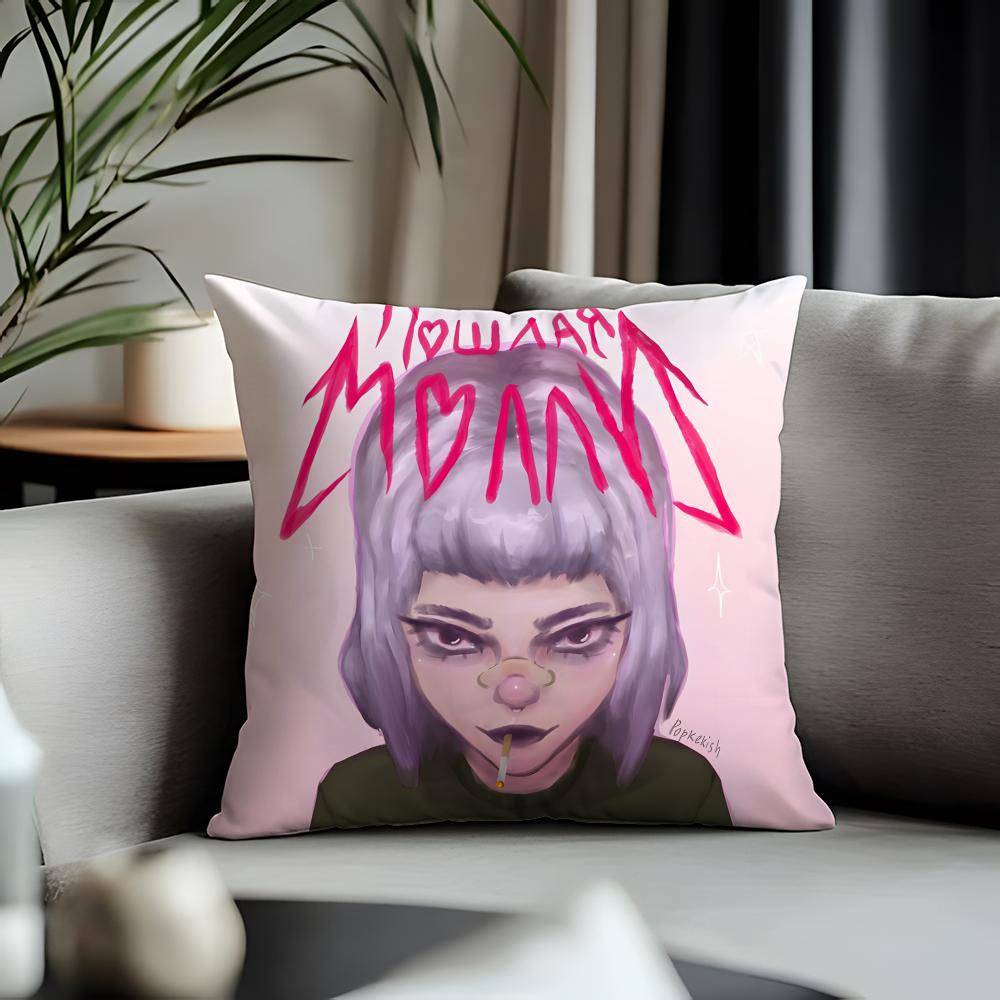 Trending Pposhlaya Mollyful Cushion Cover Antidustmite Pillowcase Invisible Zipper Silky Short Plush Sofa Cushion Cover