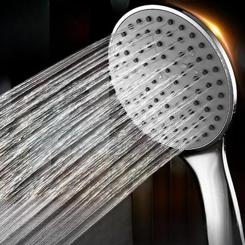 Home Shower Head Bathroom Accessories Handheld Spray Head Large Water Output for Bathing And Washing Single Head Spray