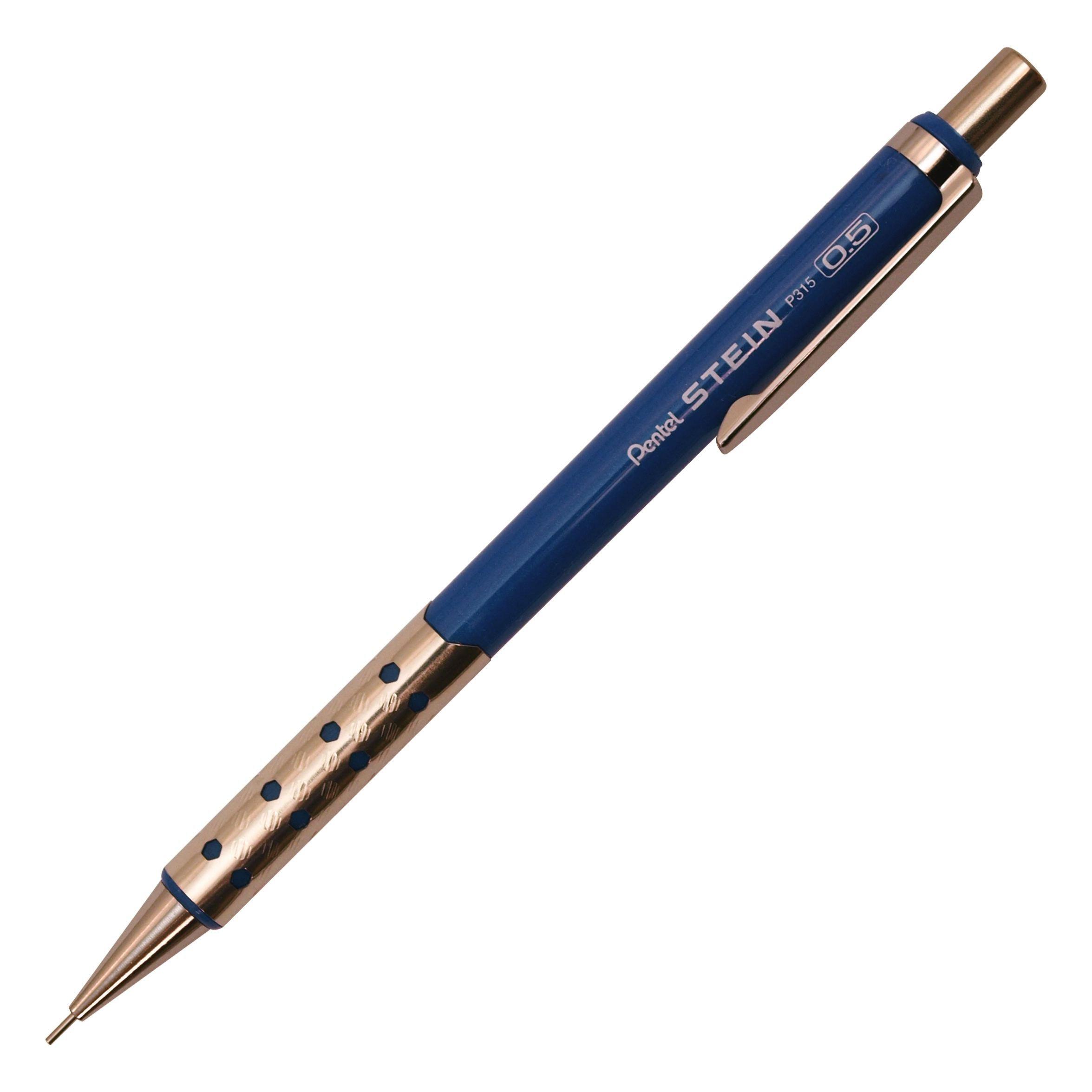 

Pentel механический карандаш Stein Sharp металлический синий стержень 0,5 мм P315-MC