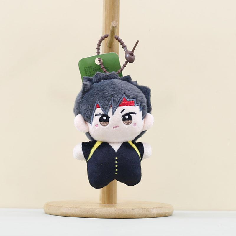 12cm Haikyu! Cute Doll Anime Figure Backpack Pendant Keychain Decoration Kids Toys Gifts