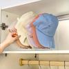 4pcs Clear Acrylic Baseball Cap Storage Racks Durable Hat Hook for Wardrobe Drawer Plastic Multi-Compartment Storage Hat Display