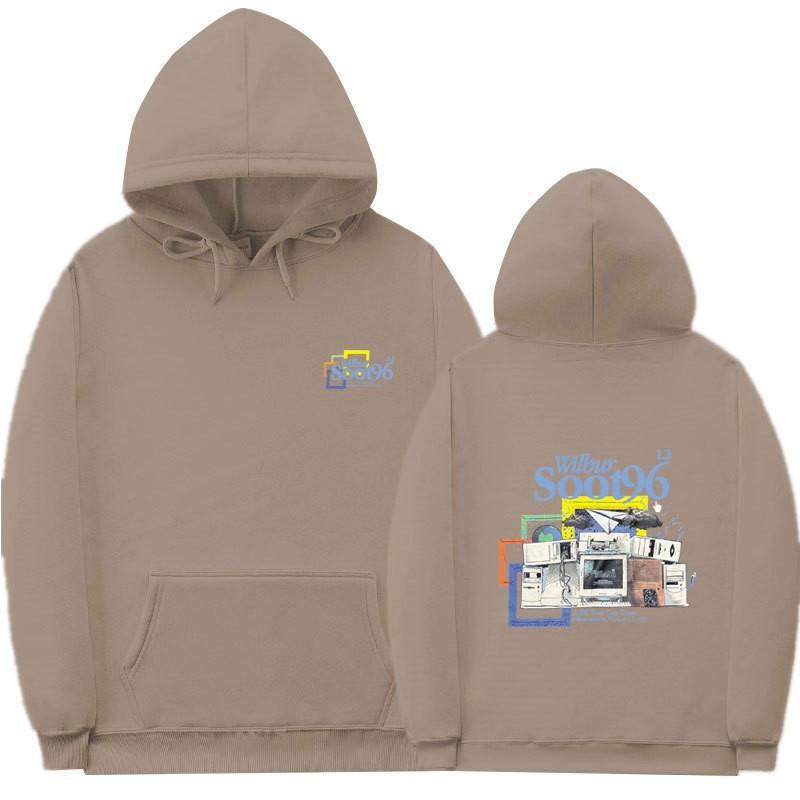 Wilbur Soot Inspired Hoodie Unisex Oversized Sweatshirt With Ribbed Hem Print Design