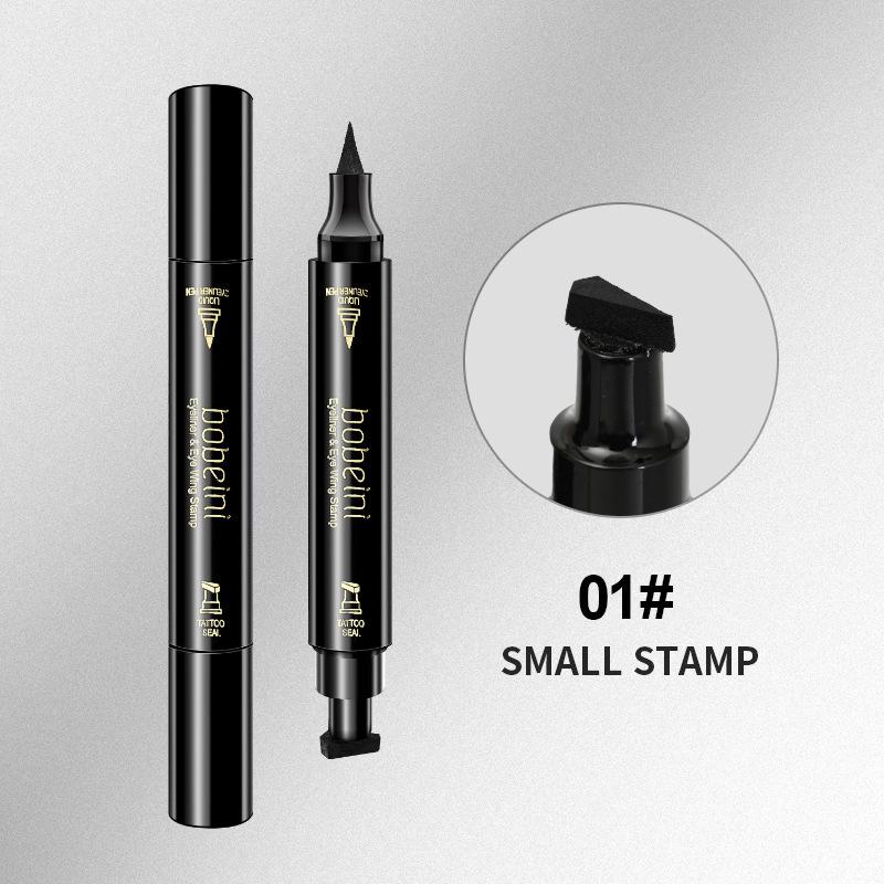 

Подводка для глаз Bobei Ni с двойным наконечником и крылышками - Стойкая, Легкое нанесение