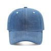 1PC Fashion Solid color denim baseball cap for women Korean casual duckbill cap for men summer sun protection cap
