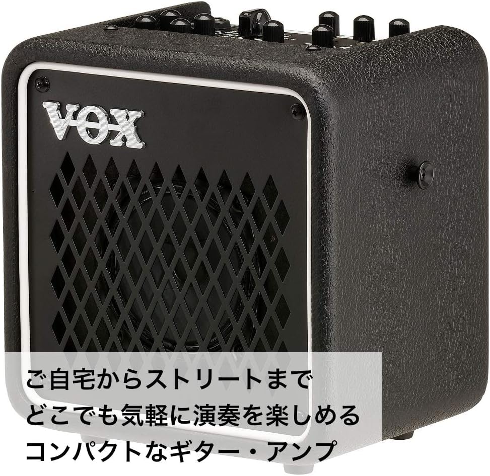 VOX MINI GO 3 3W Modeling Amplifier for Electric Perfect for Home Portable Mic Headphone Rhythm MP3 Mobile Compatible Guitar, Practice, Use, Input,