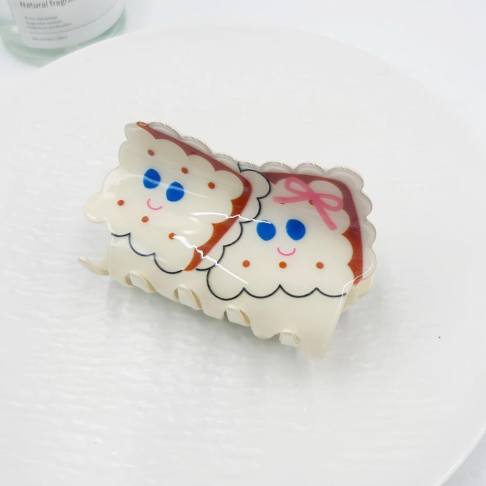 Waterproof Cartoon Animal Shark Clip Sweet Women Hair Accessories Acrylic Hair Claw  Gifts