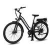 Patinete Elétrico Maxturn Urban7 para Deslocamento na Cidade Bateria 36V12.8AH Motor 250W Autonomia 70KM Pneus Largos 700C × 50C eScooter Com Assento de Reboque