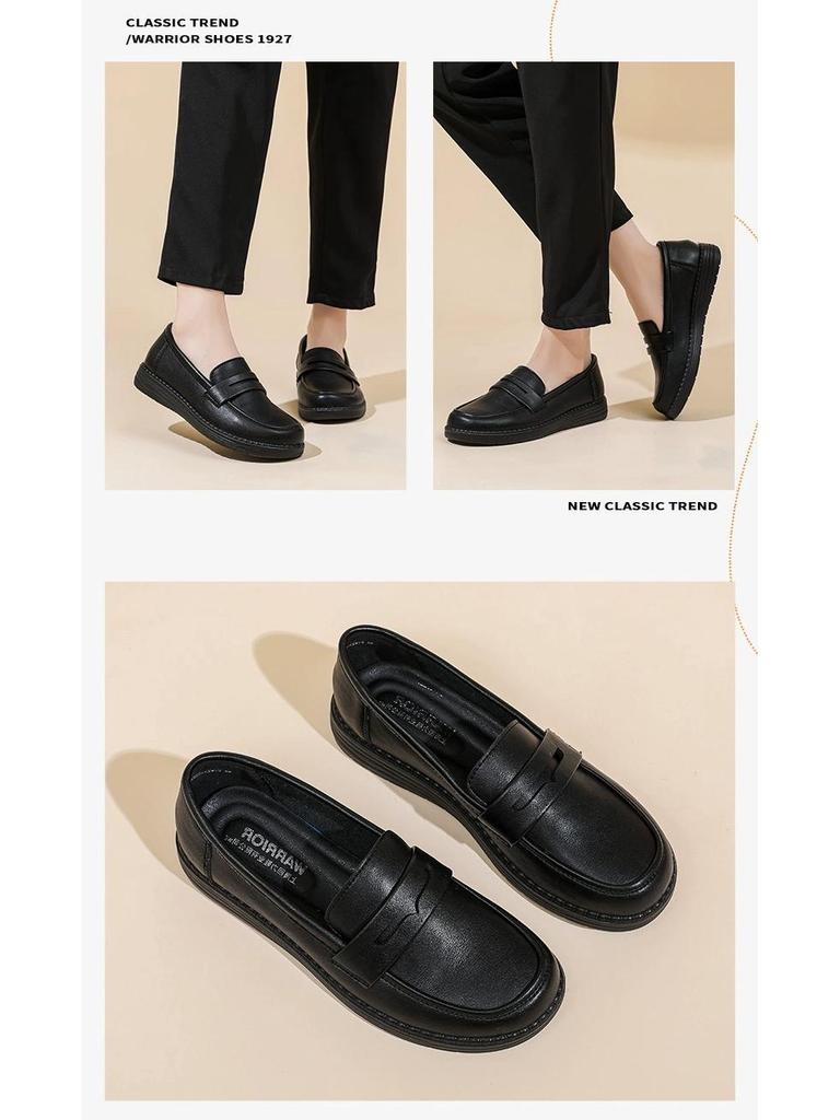 Warrior Damen Sommerschuhe mit weicher Sohle - Bequemes Leder für Mittelalte & Ältere