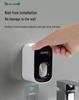 Yikoko Wall-Mounted Automatic Toothpaste Dispenser & Toothbrush Holder