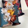 4pcs Floral Portrait Theme digital printing pillow cover Short plush Suitable living rooms bedrooms sofas throw cushion cover