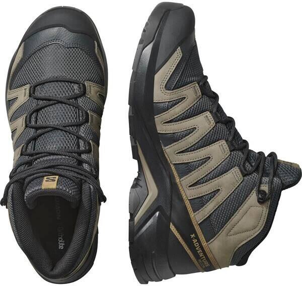 Hiking Shoes Salomon X-adventure Recon Mid Goretex Hiking Boots Asphalt Falcon Coyote Brown L47814500-9 5