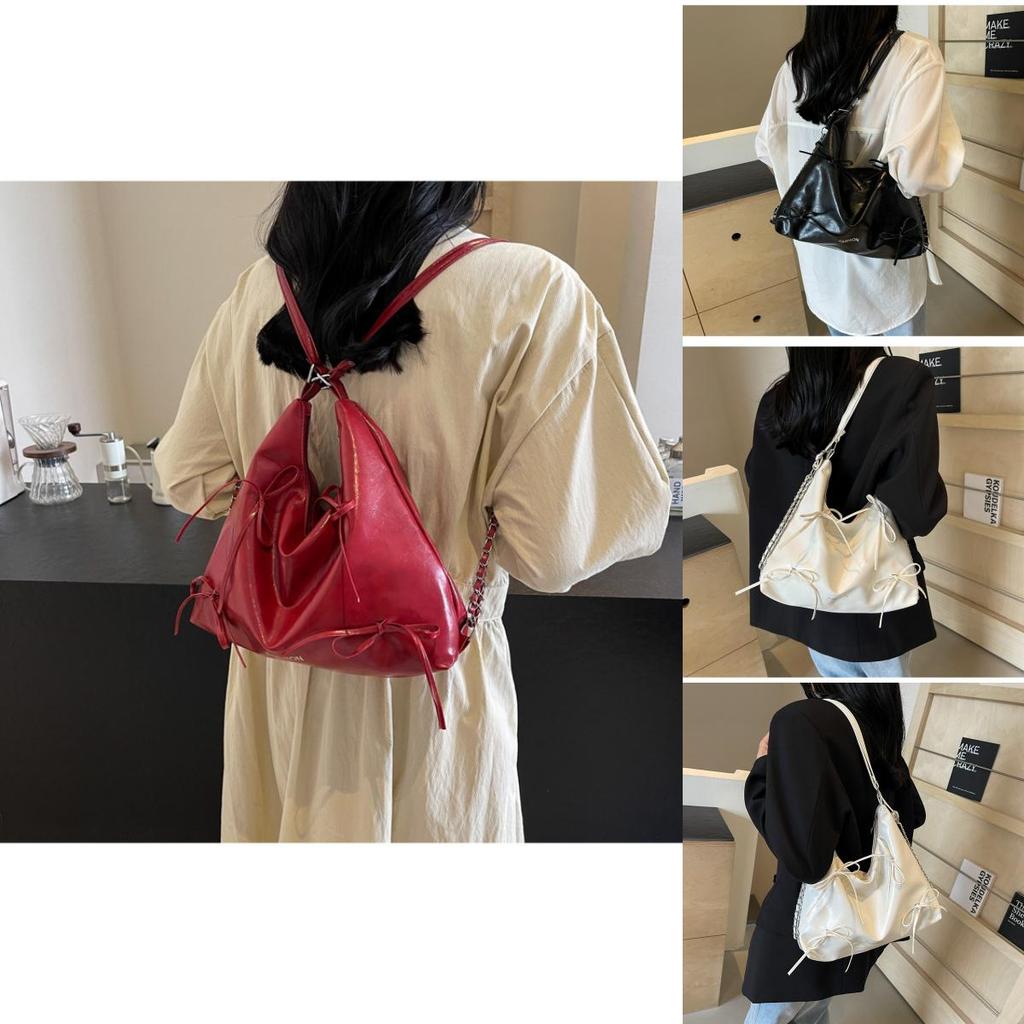 Schicke Modische Schmetterlingsknoten PU-Tragetasche Für Sommer 2024 Stilvolle Umhängetasche