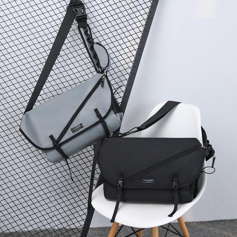 Men's Crossbody Bag Sports Shoulder Bag Large Capacity Messenger Bag