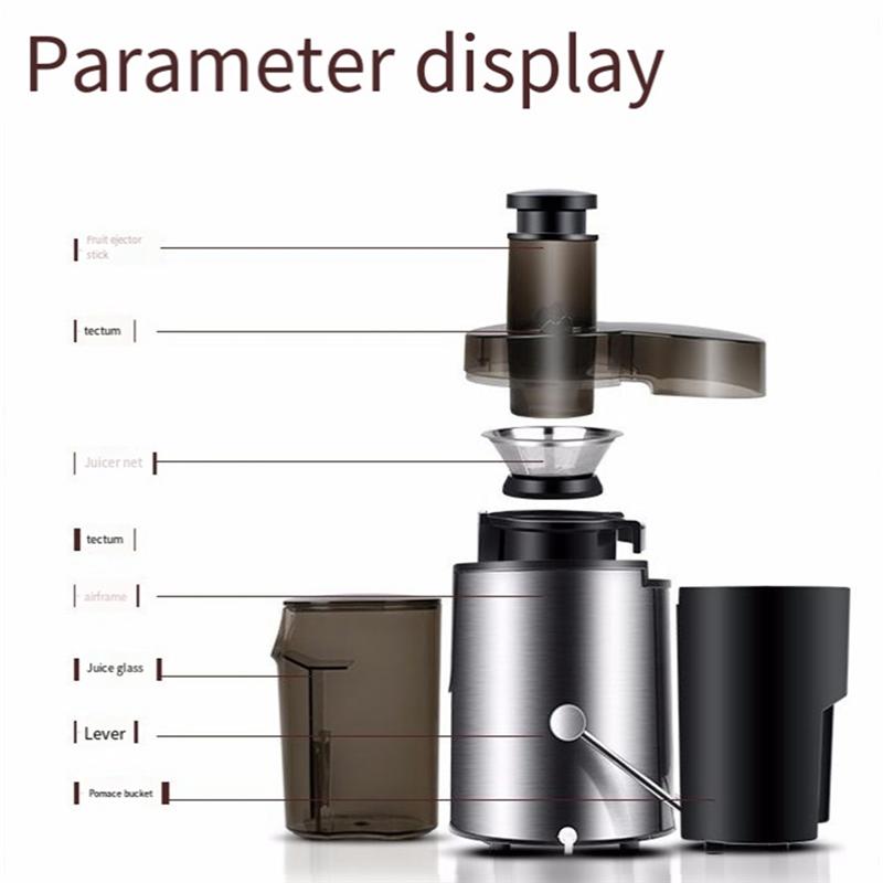 

M-Modern-Stainless Steel Household Juicer Juicer Separation Electric Juicer
