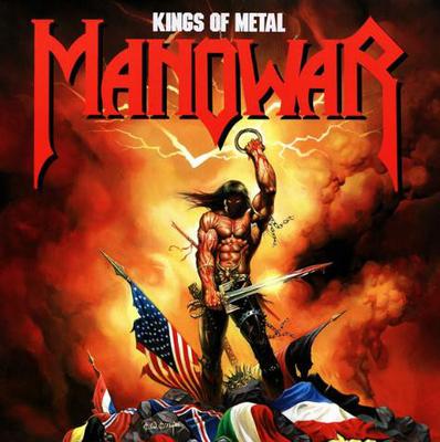 CD MANOWAR - Kings Of Metal 7567819302 Atlantic Tyskland Rock Begagnad