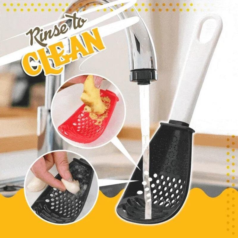 Kitchen Utensils Multifunctional Spoon Vegetable Spatula Kitchen Tools for Ginger Garlic Mashed Potatoes