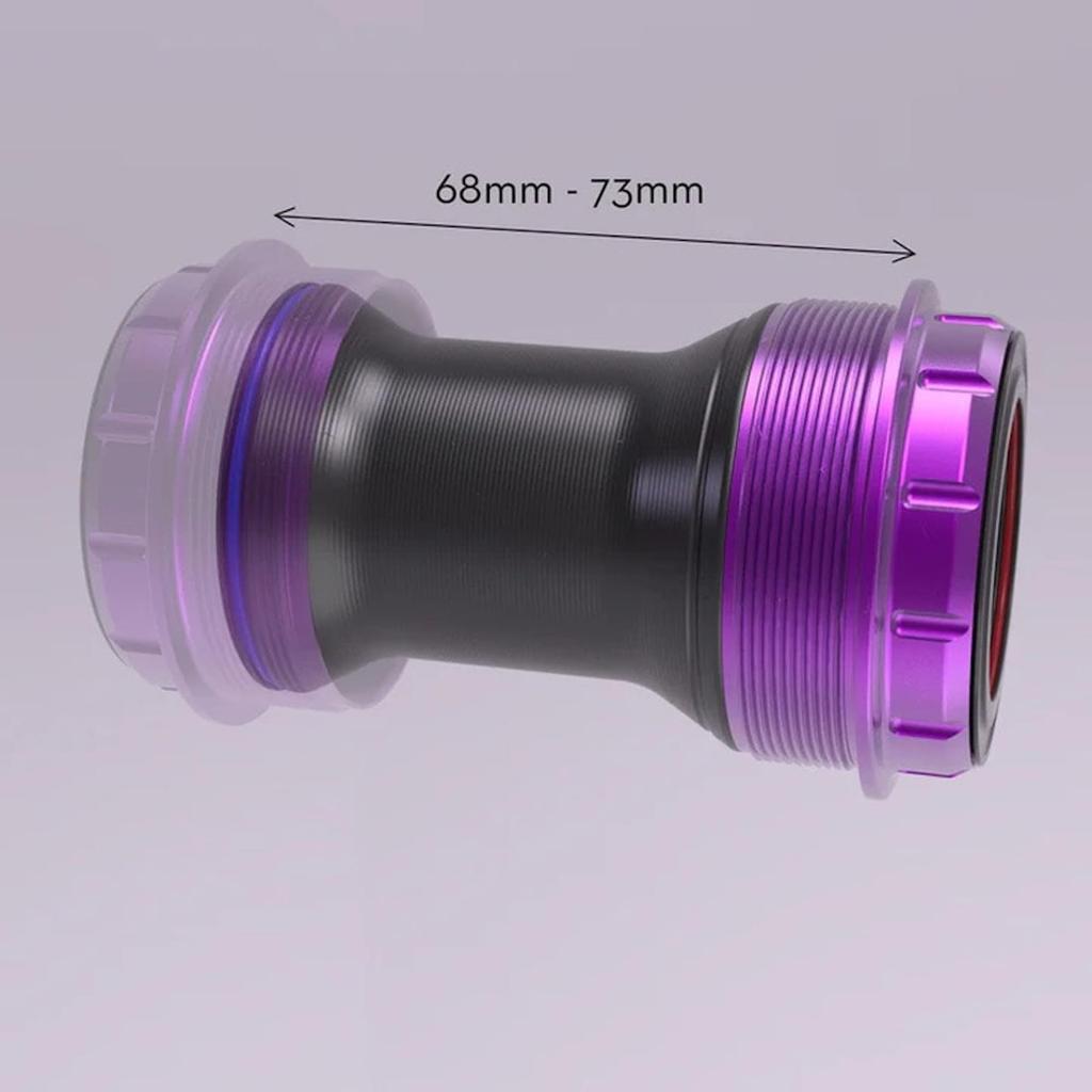 Wolf Tooth T47 External Bottom Bracket 30mm Orange - -