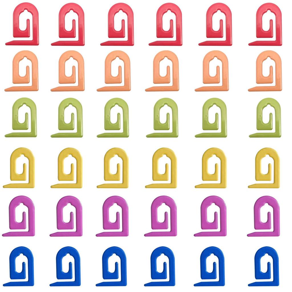 Mickey & Flower Metal Spiral Stitch Markers Set for Knitting