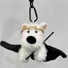 Wukong Westie Puppy Pendant Backpack Charm & Keyring Plush Doll