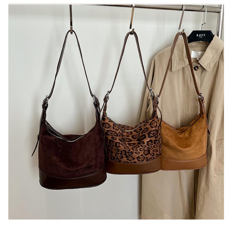 Women's Trendy Crossbody Autumn/Winter Bucket Bag