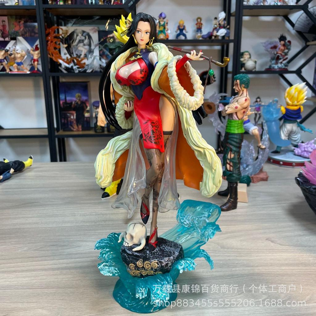 36CM ONE Piece Figures Boa Hancock Figure Anime Pvc Gk Figurine Model Collectible Model Doll Desk Decoration Christmas Gifts
