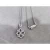 Four-leaf Clover Hollow Jewelry Brushed Necklace for Women