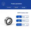 Free Sample High-Speed Miniature Stainless Steel Ball Bearing 687 (7x14x5mm ZZRS)