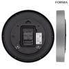 Formia Wall Wireless LAN Silent Battery Replacement Nighttime Second Hand Clock, Compatible, 30.9cm Diameter, Operation, Notification, Stop, Analog,