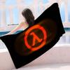 Game Half Life Microfiber Blanket Quick Drying Beach Towels Oversized Printing Super Absorbent Pool Towel Blanket